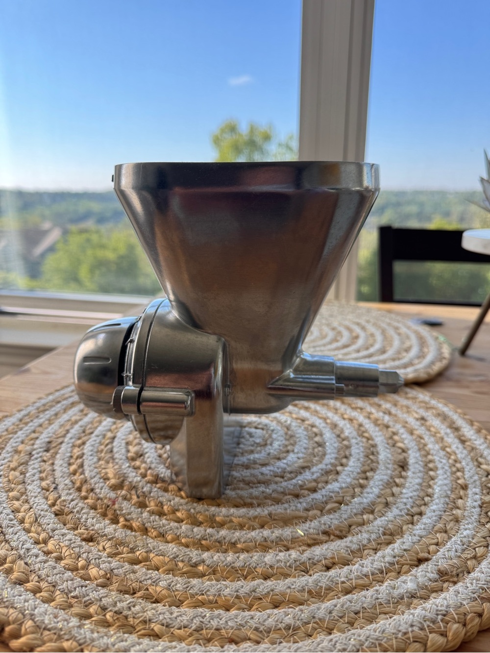 KitchenAid Stainless Steel Food Grinder Attachment - Silver